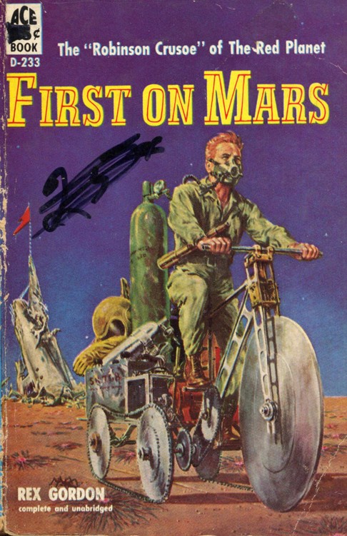 FIRST ON MARS [Originally Published in the UK as NO MAN FRIDAY]
