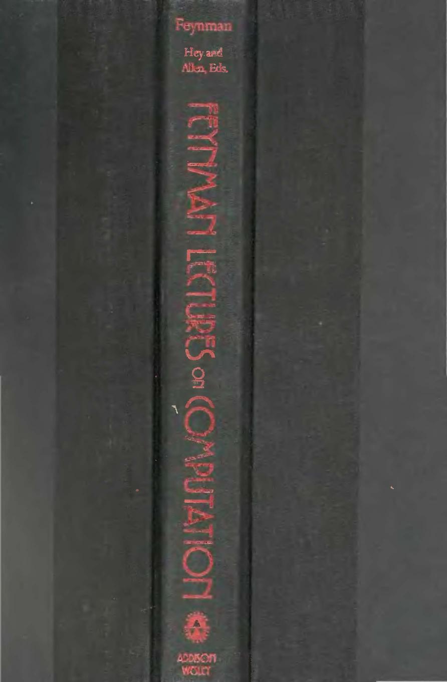 Lectures on Computation