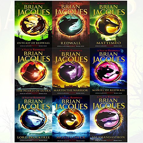 Brian Jacques Collection Redwall Series 9 Books Set