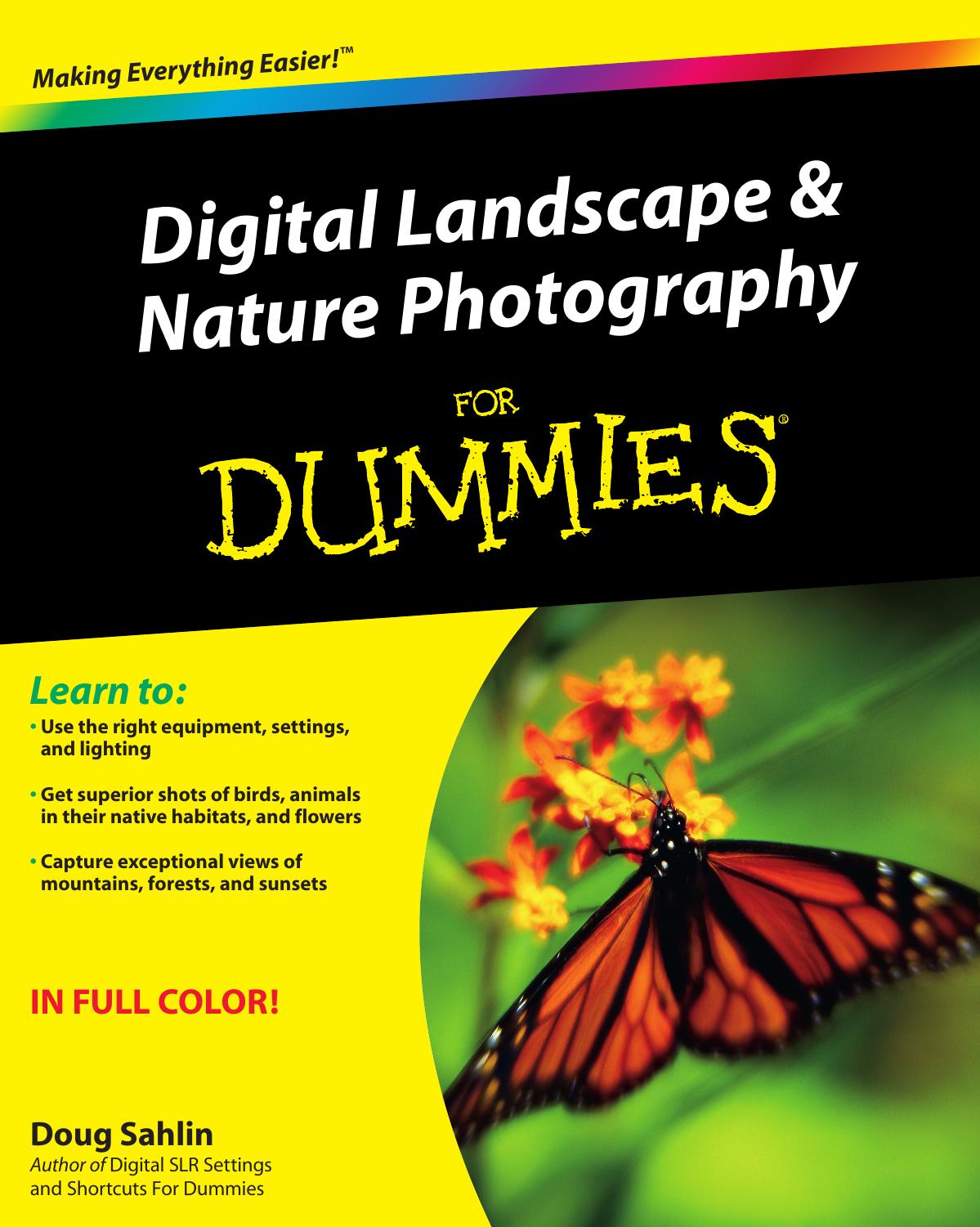 Digital Landscape and Nature Photography for Dummies
