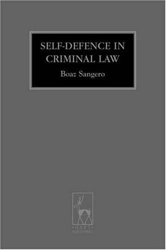 Self Defence in Criminal Law