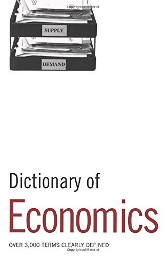 Dictionary of Economics