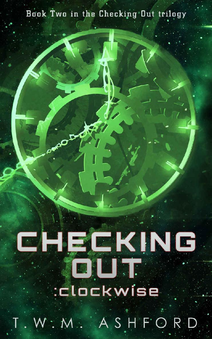 Checking Out: Clockwise: