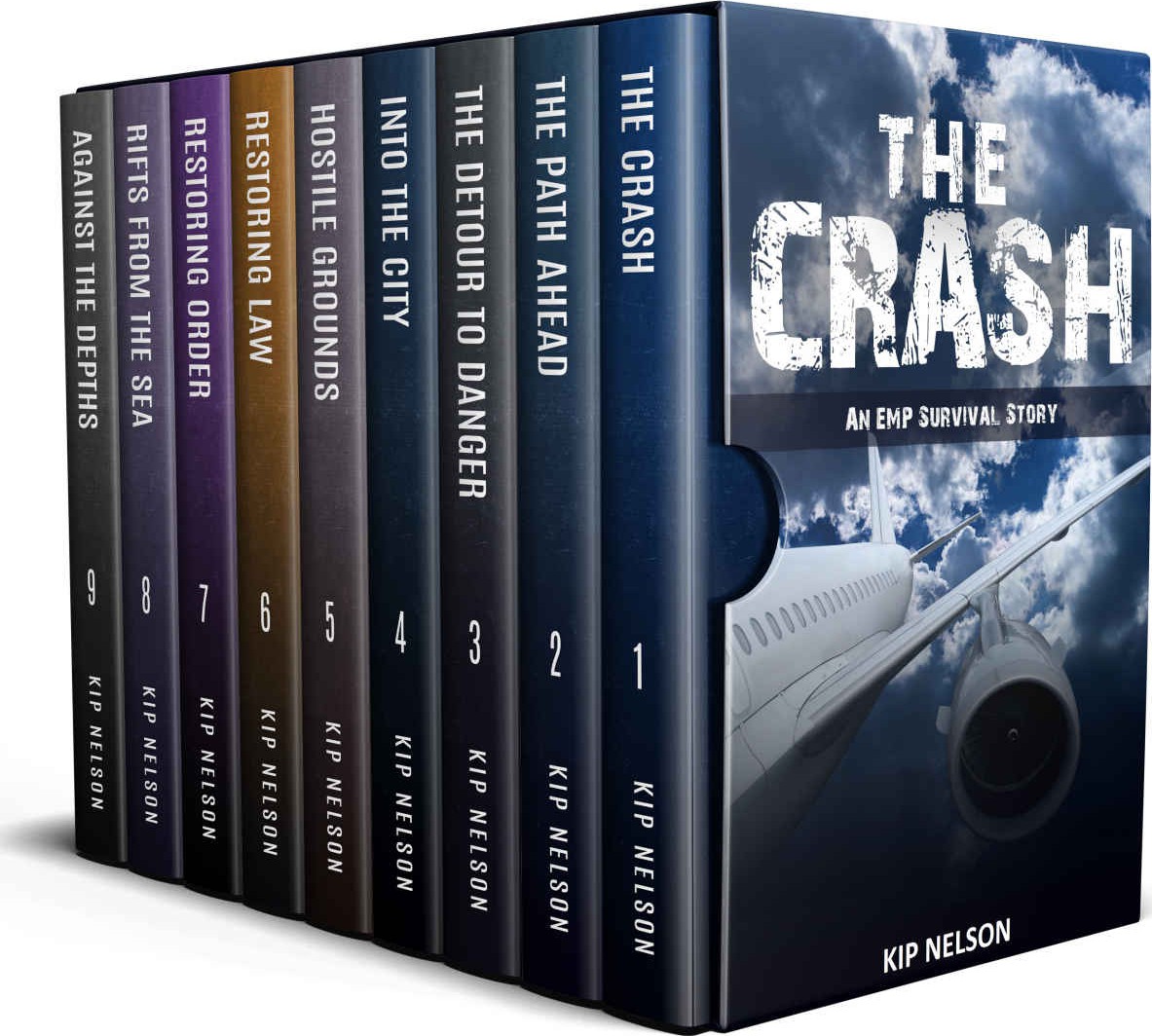 The Crash Box Set: The Complete EMP Crash Series (Books 1-9)