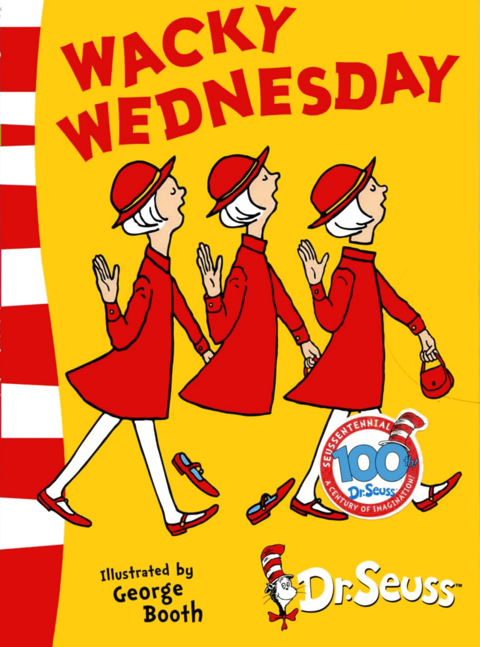 Dr Seuss 3-Book Collection: The Cat in the Hat, the Cat in the Hat Comes Back and Wacky Wednesday