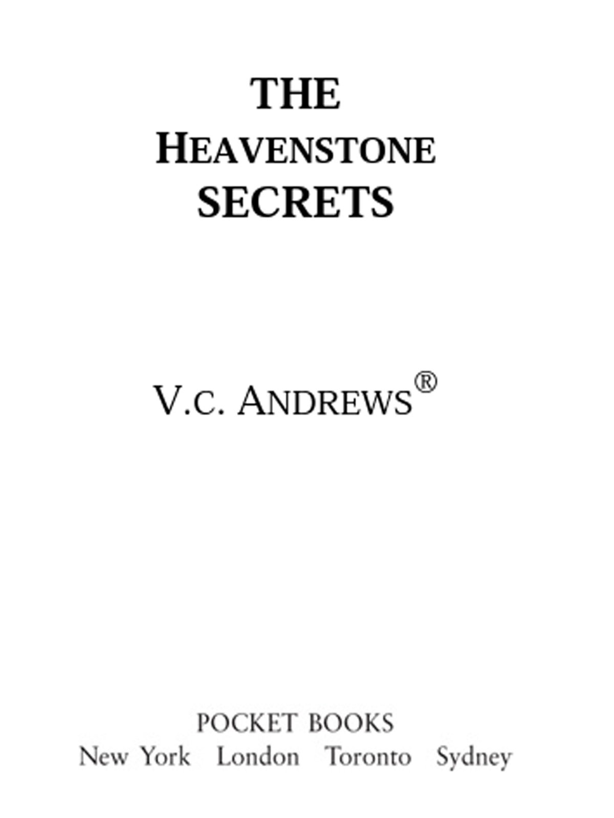 Heavenstone Secrets